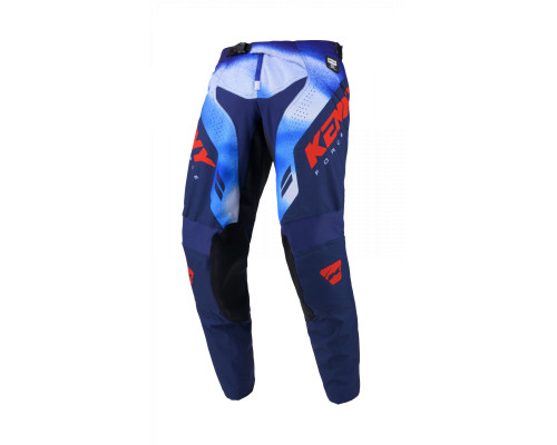 Штани kenny racing cross/enduro модель force fog blue колір blue/red розмір 38