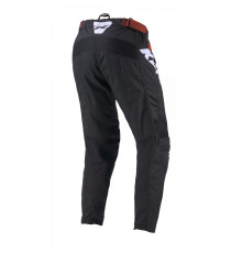 Штани kenny racing cross/enduro model force fog orange колір чорний/помаранчевий/білий розмір 28