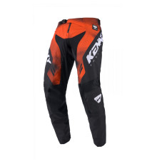 Штани kenny racing cross/enduro model force fog orange колір чорний/помаранчевий/білий розмір 36