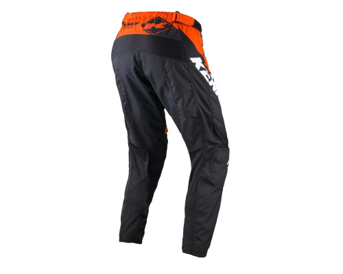 Штани kenny racing cross/enduro model force orange колір чорний/помаранчевий/білий розмір 28