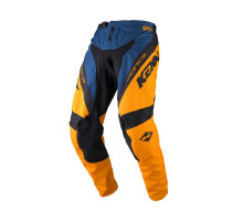 Штани kenny racing cross/enduro model force petrol колір оранжевий/синій/чорний розмір 30