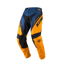 Штани kenny racing cross/enduro model force petrol колір оранжевий/синій/чорний розмір 30