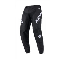 Штани kenny racing cross/enduro model force solid black color black/white розмір 28