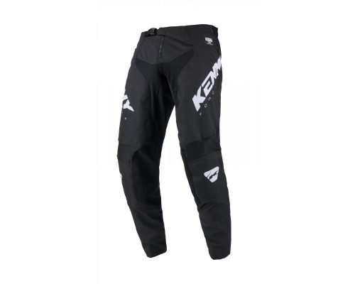 Штани kenny racing cross/enduro model force solid black color black/white розмір 34