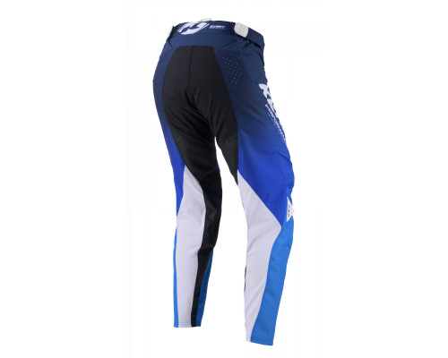 Штани кенні гоночні crossс/enduro модель performance gradient blue колір чорний/синій/білий розмір 34