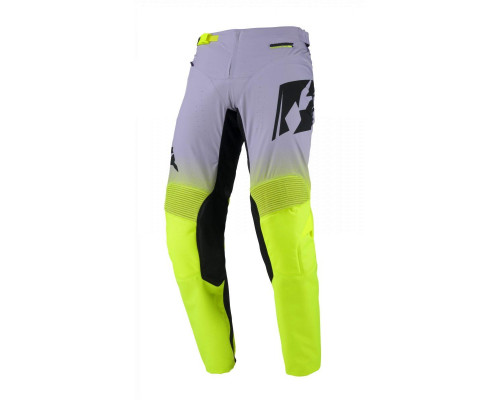 Кенні гоночні штани cross/enduro модель performance gradient grey/neon жовтий color grey/жовтий fluo/black розмір 32