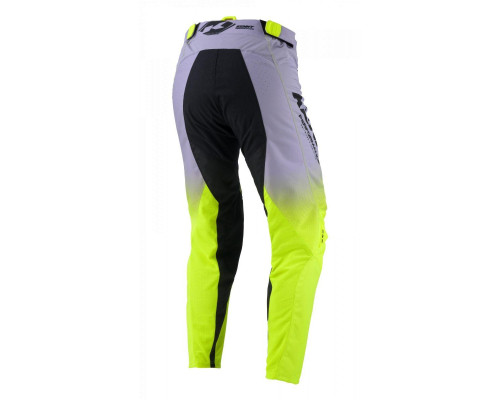 Кенні гоночні штани cross/enduro модель performance gradient grey/neon жовтий color grey/жовтий fluo/black розмір 38