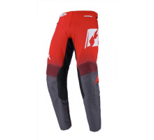 Кенні гоночні штани cross/enduro модель performance gradient red колір сірий/червоний/білий розмір 30