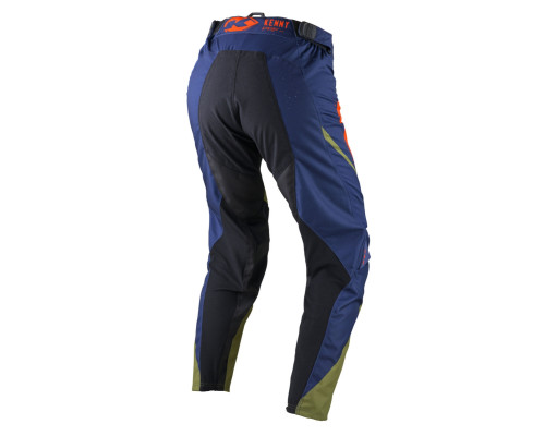 Kenny racing cross/enduro pants performance solid kaki кольор зелений/синій розмір 30