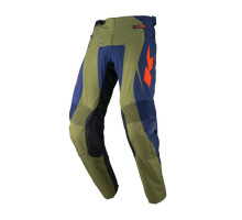 Kenny racing cross/enduro pants performance solid kaki кольор зелений/синій розмір 30