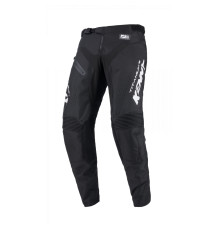 Штани kenny racing cross/enduro model titanium black колір чорний/білий розмір 34