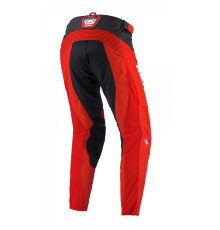 Штани kenny racing cross/enduro model titanium red колір чорний/червоний розмір 38