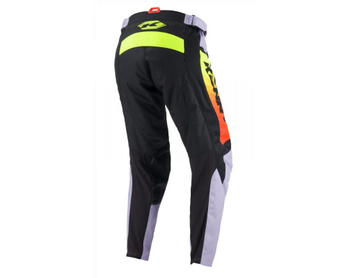 Штани кенні гоночні cross/enduro модель трек фокус сірий колір чорний/сірий/червоний розмір 36