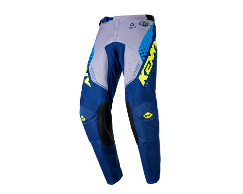 Kenny гоночні штани cross/enduro трек модель focus kid/junior navy/neon жовтий колір grey/blue/жовтий fluo розмір 26
