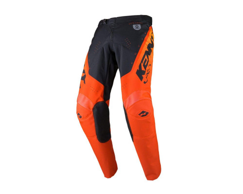 Штани kenny racing cross/enduro track focus orange колір orange/black розмір 38