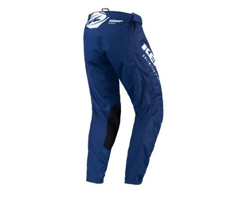 Штани kenny racing cross/enduro track raw navy color blue/white розмір 36