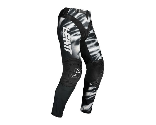 Leatt (2021) moto 3.5 junior pants african tiger колір чорний/білий розмір m 140 см