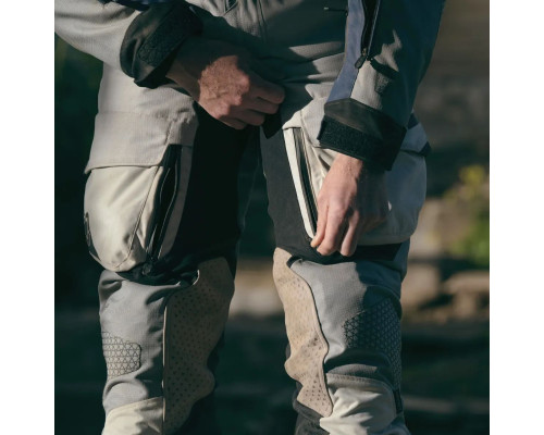 Штани leatt new adv multitour 7.5 steel pants колір білий/сірий розмір l