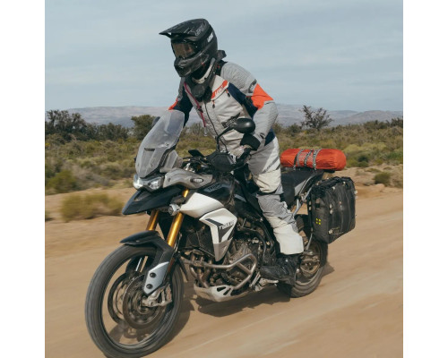 Штани leatt new adv multitour 7.5 steel pants колір білий/сірий розмір l