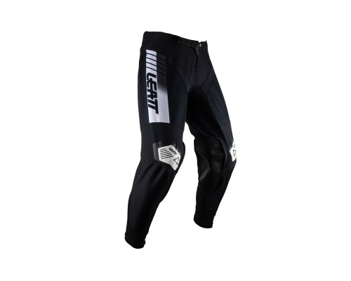 Штани leatt moto 4.5 pant black колір чорний/білий розмір m
