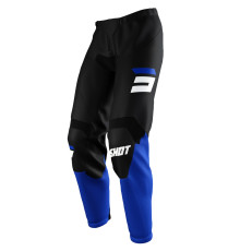 Штани shot racing (2022) moto devo raw burst blue pants колір чорний/синій/білий розмір 32