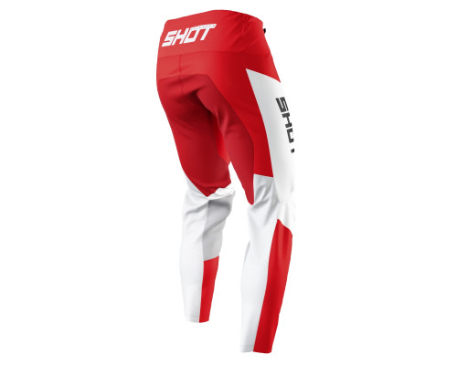 Shot racing pants moto contact chase red колір червоний/білий/чорний розмір 32