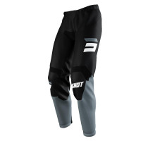 Shot racing pants moto devo raw burst black колір чорний/сірий/білий розмір 34