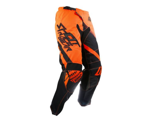 Shot racing cross-брюк модель contact claw neon orange колір чорний/помаранчевий flow розмір 30