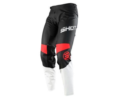 Shot racing sale cross/enduro штани devo slam червоний колір червоний розмір 28