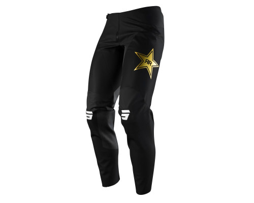 Shot racing sale штани moto contact rockstar limited edition чорний колір чорний/жовтий/білий розмір 30