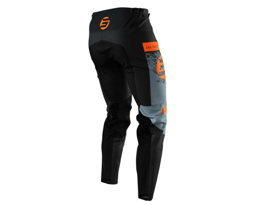 Штани shot racing sale moto contact roll orange колір чорний/сірий/помаранчевий розмір 28