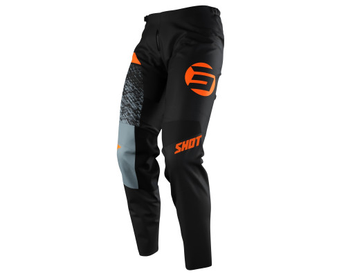Штани shot racing sale moto contact roll orange колір чорний/сірий/помаранчевий розмір 30