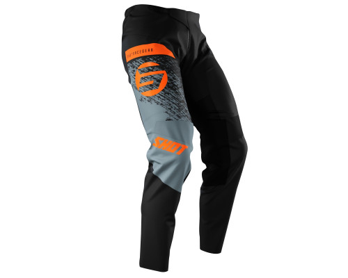 Штани shot racing sale moto contact roll orange колір чорний/сірий/помаранчевий розмір 38