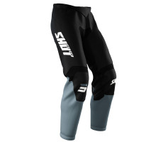 Штани shot racing sale moto devo raw burst black колір чорний/сірий/білий розмір 28
