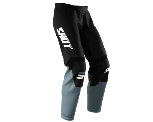 Штани shot racing sale moto devo raw burst black колір чорний/сірий/білий розмір 36