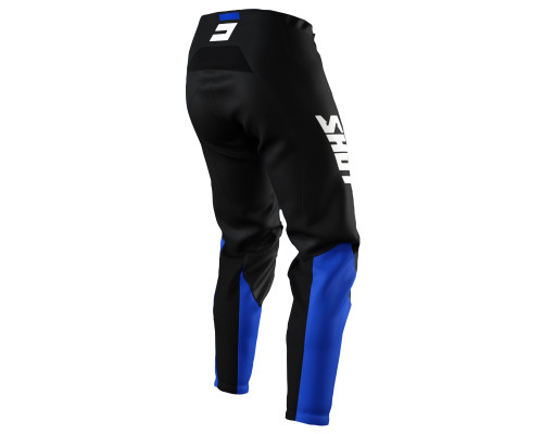 Штани shot racing sale moto devo raw burst blue колір чорний/синій/білий розмір 28