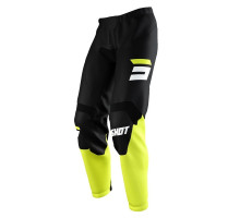 Штани shot racing sale moto devo raw burst neon жовтий колір чорний/жовтий/білий розмір 28