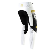 Штани shot racing sale moto devo roll gold колір білий/золотий/чорний розмір 26