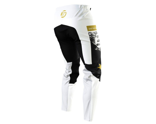 Штани shot racing sale moto devo roll gold колір білий/золотий/чорний розмір 26