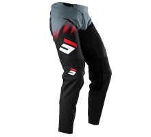 Shot racing sale штани moto devo versus black red колір чорний/сірий/червоний розмір 26