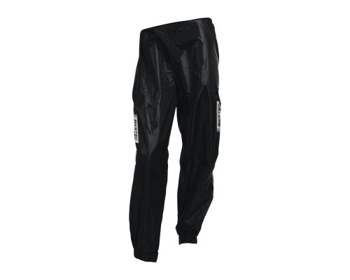 Дощові штани biketec дощовий колір чорний розмір m
