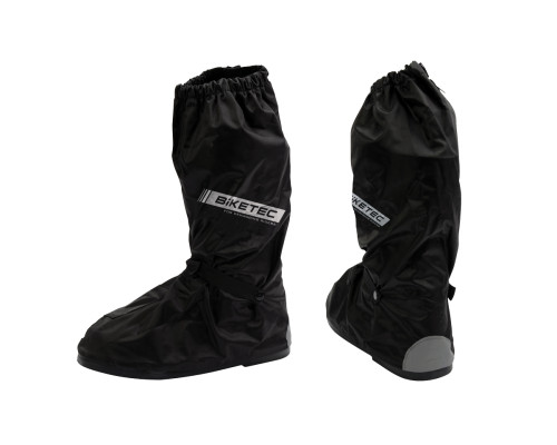 Водостійкі дощової (rainproof) бахіли biketec колір чорний розмір s (38-41)