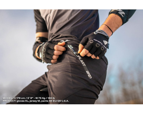 Штани UFO mtb / e-bike terrain sv1 made in italy (короткі) колір сірий розмір l / 52/34 - колекція 2024