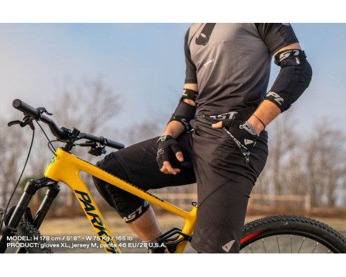Штани UFO mtb / e-bike terrain sv1 made in italy (короткі) колір сірий розмір l / 52/34 - колекція 2024