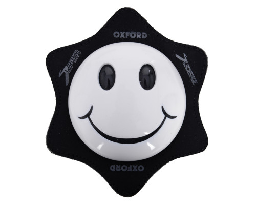 Акційні бігунки oxford для шкіряного костюма "smiler" - smile колір білий (комплект)