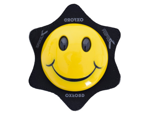 Акційні бігунки oxford для шкіряного костюма "smiler" - колір посмішки жовтий (комплект)