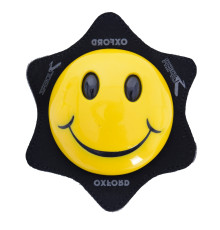Акційні бігунки oxford для шкіряного костюма "smiler" - колір посмішки жовтий (комплект)