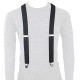 Підвіска oxford slim (вузька - 35мм) чорна