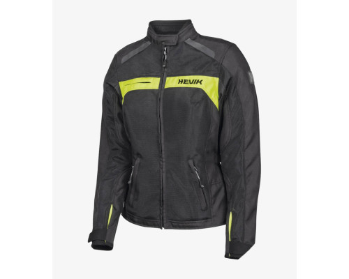 Hevik (знято з продукції) жіноча літня куртка scirocco black / fluo - xl