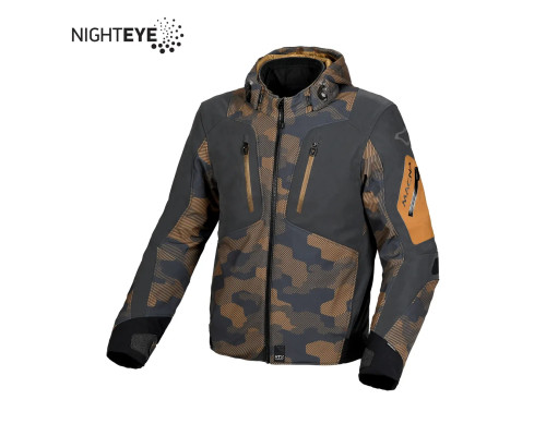 Мотоциклетна куртка macna sale angle dark КОРИЧНЕВИЙ/taupe camo/black колір КОРИЧНЕВИЙ/graphite camo/black розмір l